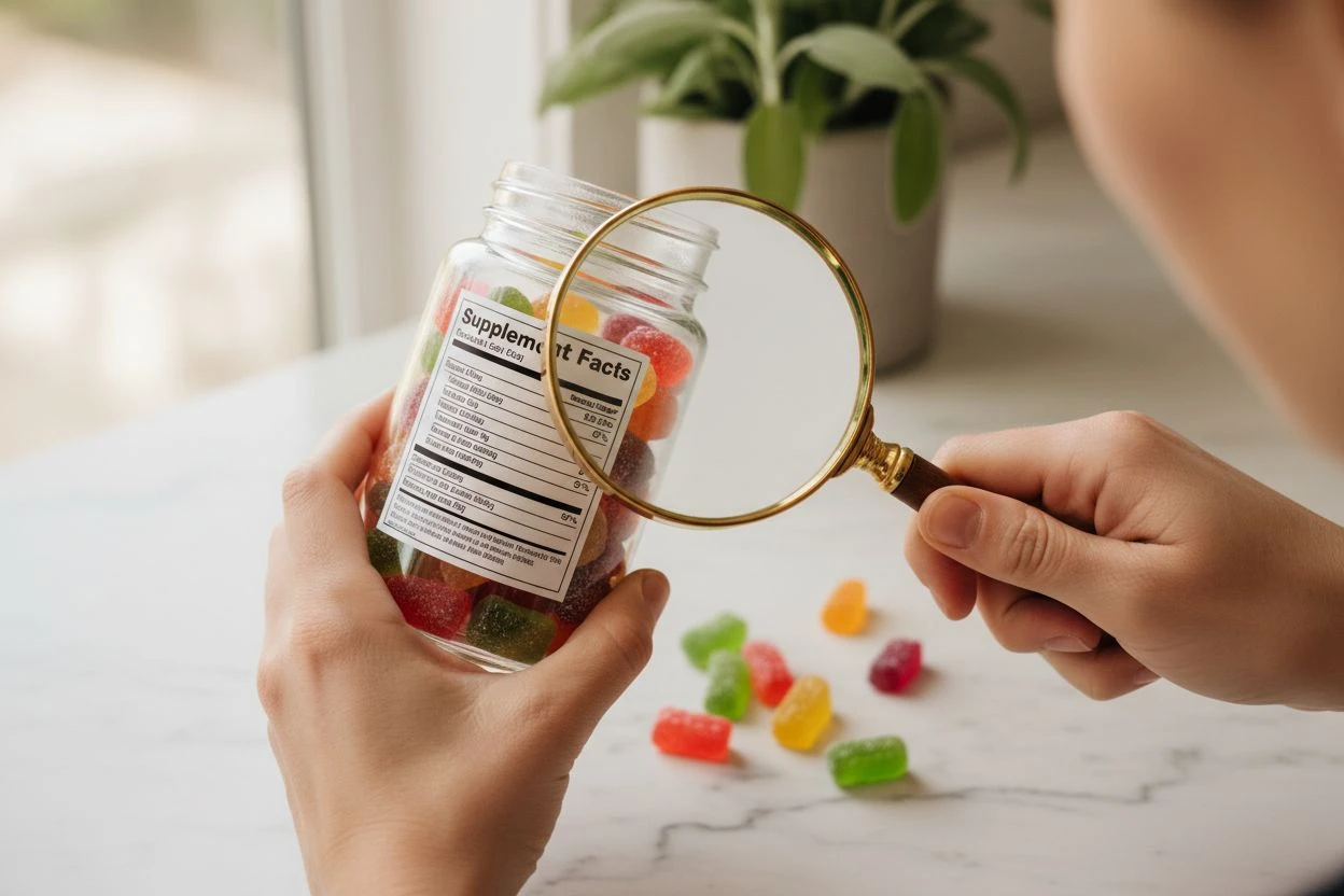 How to Read Gummy Vitamin Label