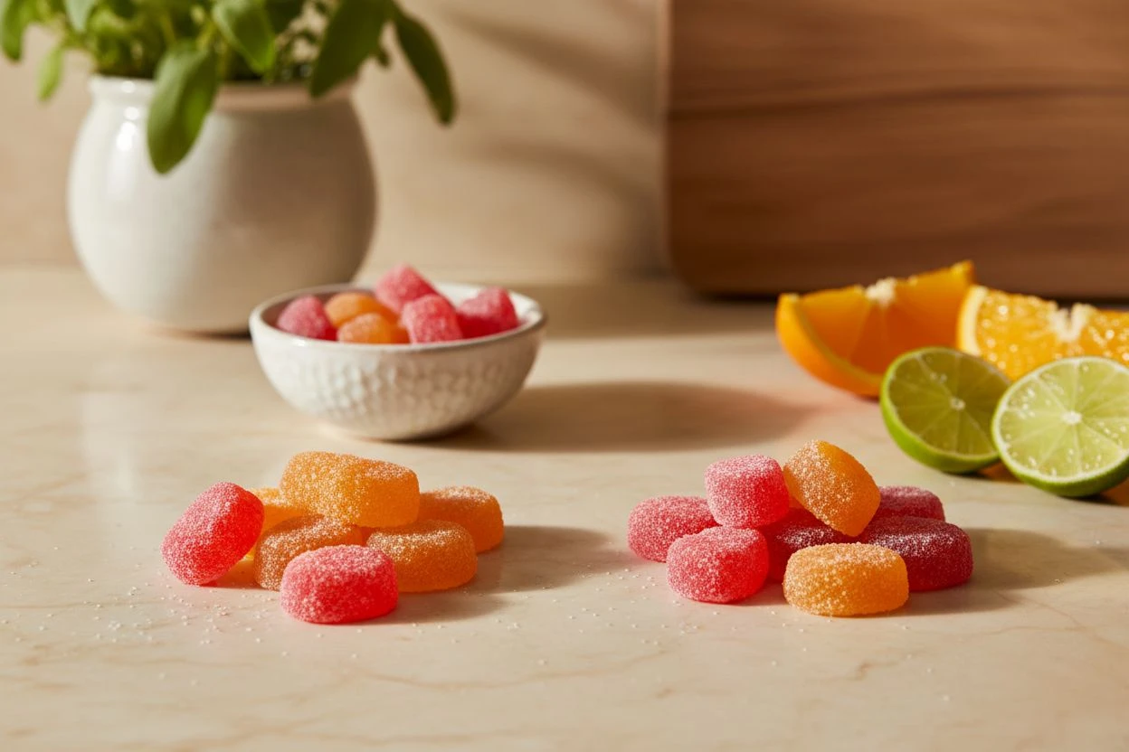 What Are Gummy Vitamins Made Of? Decoding Texture Science